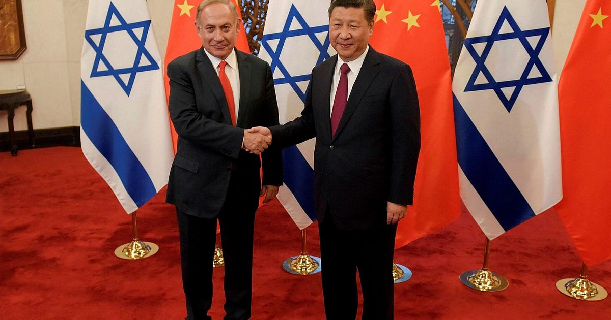 Israel nu mai apare pe harta lumii digitale chinezești