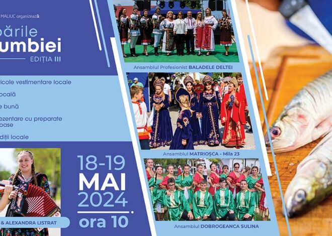 Festivalul Serbările Scrumbiei 2024 – Tradiții Pescărești și Muzică Autentică